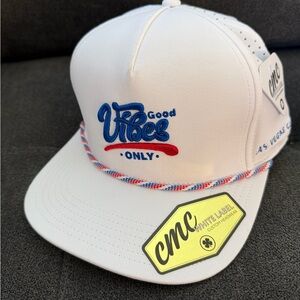 NWT patriotic / July 4 USA Good vibes only baseball cap Las Vegas classic